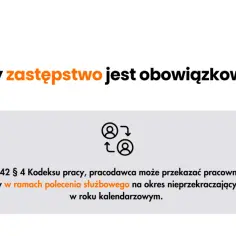 Zastąpienie kogoś w pracy - Prawa i obowiązki pracownika
