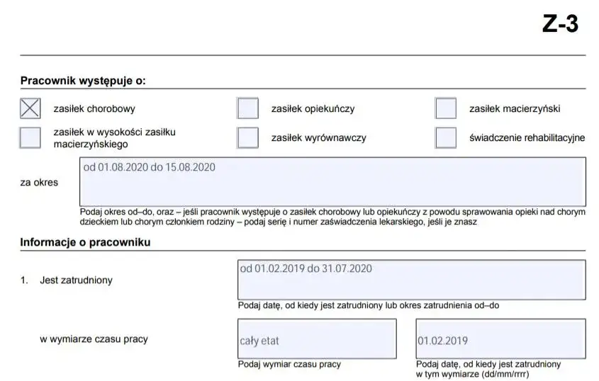 Zdjęcie Zasiłek chorobowy po ustaniu zatrudnienia - jakie dokumenty są potrzebne?
